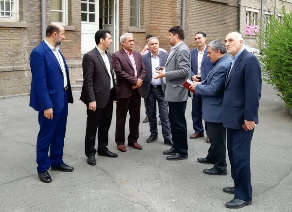 بازدید مدیر کل طرح و برنامه و بودجه دانشگاه از پردیس های استان