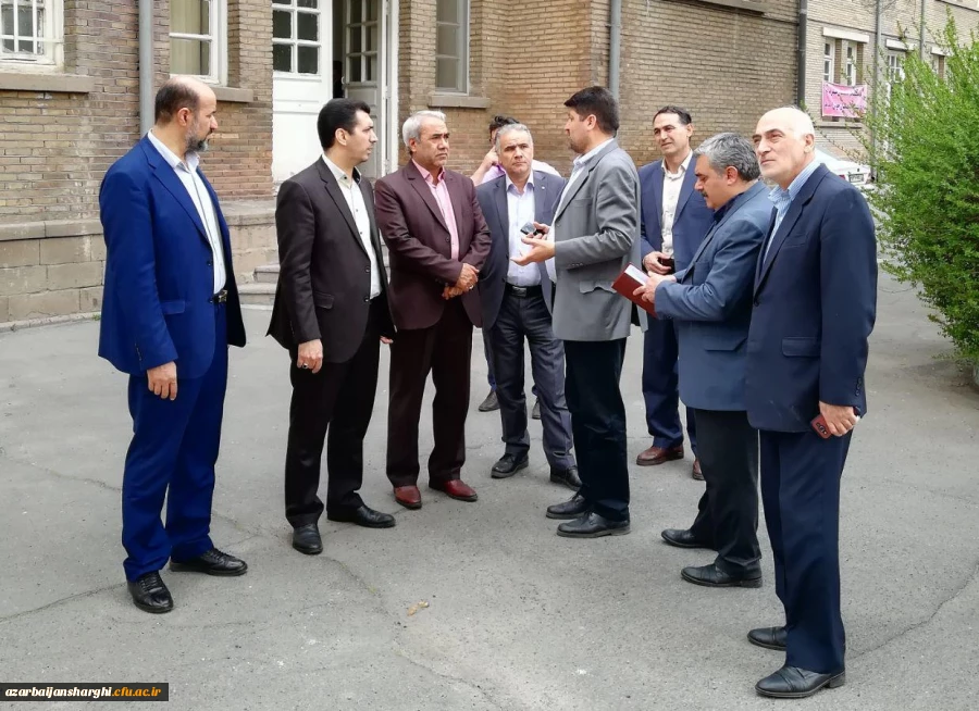 بازدید مدیر کل طرح و برنامه و بودجه دانشگاه از پردیس های استان
