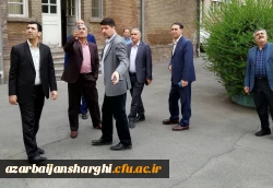 بازدید مدیر کل طرح و برنامه و بودجه دانشگاه از پردیس های استان