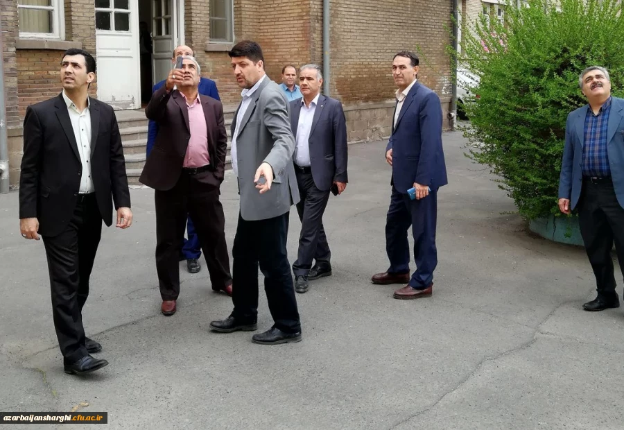 بازدید مدیر کل طرح و برنامه و بودجه دانشگاه از پردیس های استان