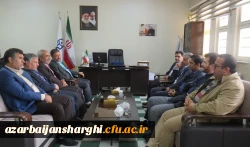 حضور دکتر ضیاء اله اعزازی در دانشگاه فرهنگیان آذربایجان شرقی