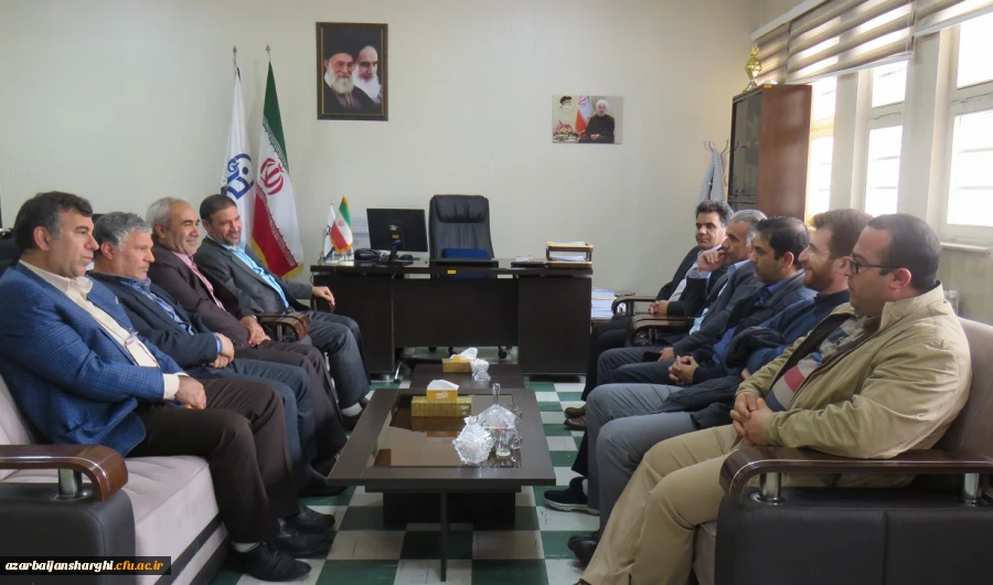 حضور دکتر ضیاء اله اعزازی در دانشگاه فرهنگیان آذربایجان شرقی