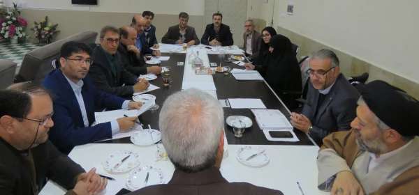 شورای تغذیه دانشگاه فرهنگیان آذربایجان شرقی  تشکیل جلسه داد