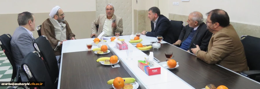 حضور معاون وزیر و رئیس سازمان پژوهش وزارت آموزش و پرورش در دانشگاه فرهنگیان آذربایجان شرقی