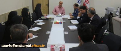 شورای پژوهشی دانشگاه فرهنگیان آذربایجان شرقی  تشکیل جلسه داد
