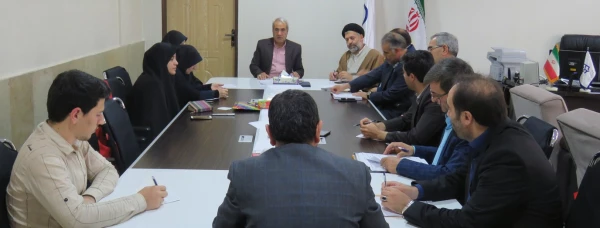 تشکیل جلسه شورای فرهنگی دانشگاه فرهنگیان آذربایجان شرقی