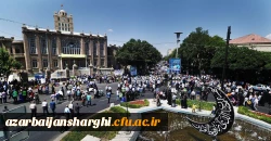 حضور در راهپیمایی عظیم روز جهانی قدس