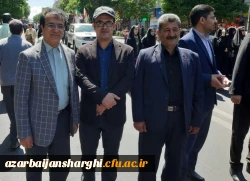 حضور در راهپیمایی عظیم روز جهانی قدس