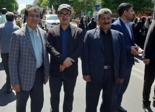 حضور در راهپیمایی عظیم روز جهانی قدس