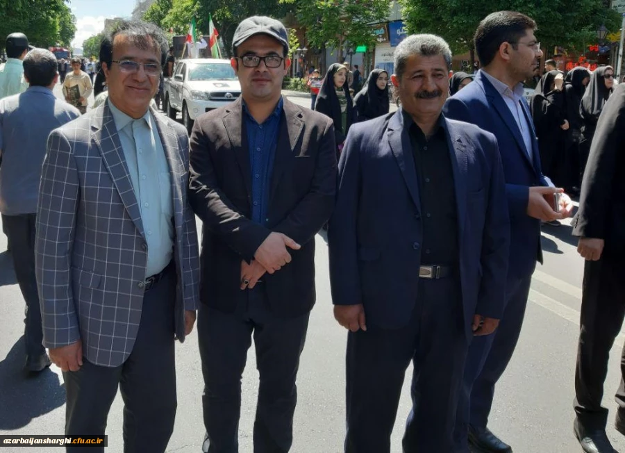 حضور در راهپیمایی عظیم روز جهانی قدس