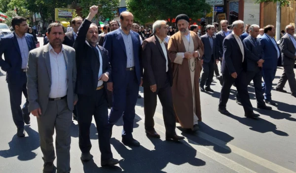 حضور در راهپیمایی عظیم روز جهانی قدس