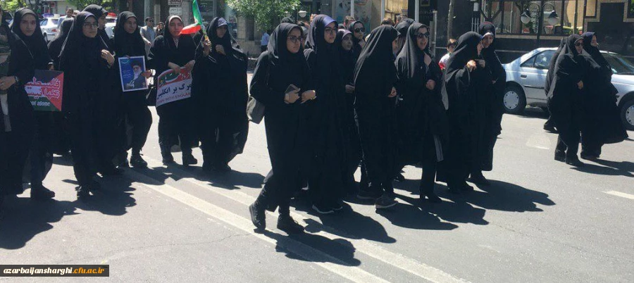 حضور در راهپیمایی عظیم روز جهانی قدس