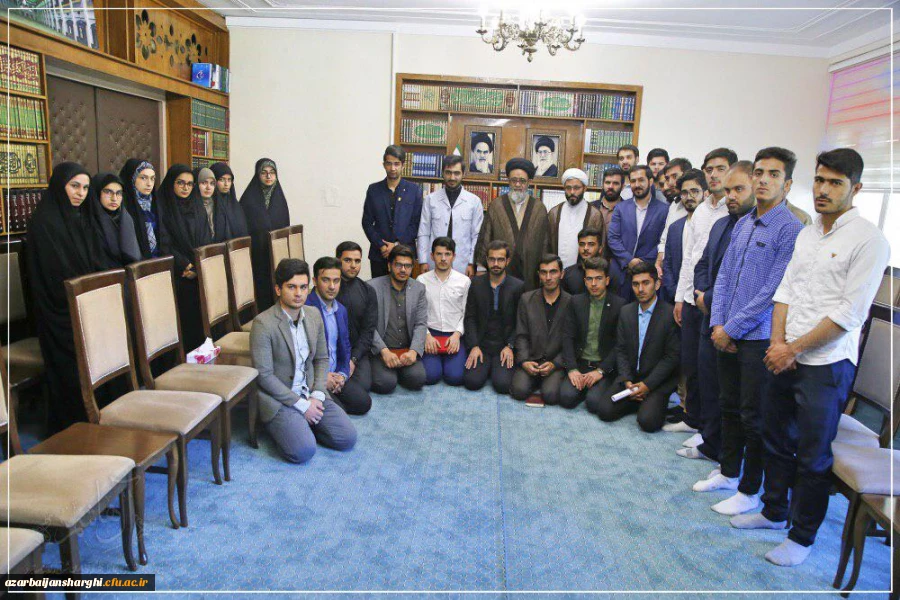 حجت الاسلام والمسلمین آل هاشم در جمع دانشجومعلمان بسیجی دانشگاه فرهنگیان آذربایجان شرقی