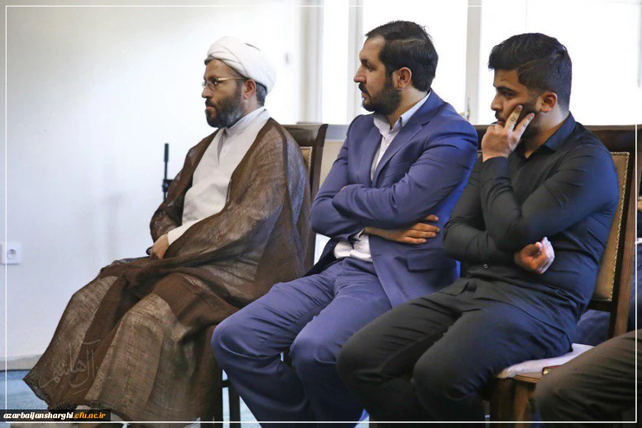 حجت الاسلام والمسلمین آل هاشم در جمع دانشجومعلمان بسیجی دانشگاه فرهنگیان آذربایجان شرقی