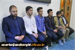 حجت الاسلام والمسلمین آل هاشم در جمع دانشجومعلمان بسیجی دانشگاه فرهنگیان آذربایجان شرقی