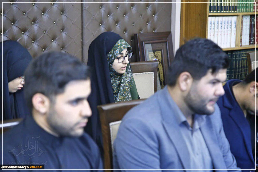 حجت الاسلام والمسلمین آل هاشم در جمع دانشجومعلمان بسیجی دانشگاه فرهنگیان آذربایجان شرقی