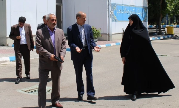 حضور سخنگوی کمسیون آموزش و تحقیقات مجلس در پردیس فاطمه الزهرا(س)