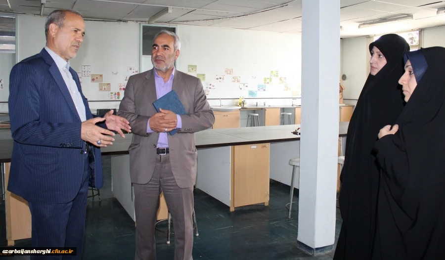 حضور سخنگوی کمسیون آموزش و تحقیقات مجلس در پردیس فاطمه الزهرا(س)