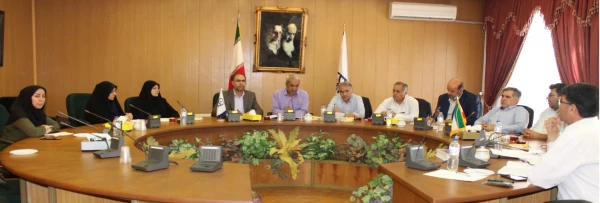 جلسه شورای نظارت و ارزیابی دانشگاه فرهنگیان آذربایجان شرقی