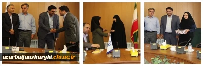 در حاشیه جلسه شورای نظارت استان آذربایجان شرقی برگزار شد

تجلیل از کارکنان حوزه روابط عمومی دانشگاه فرهنگیان آذربایجان شرقی