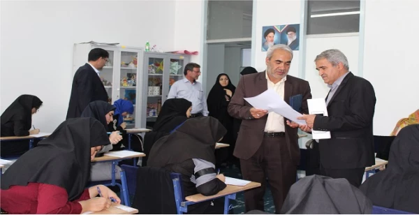 بازدید از روند برگزاری امتحانات در پردیس های آذربایجان شرقی