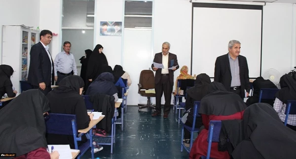 بازدید از روند برگزاری امتحانات در پردیس های آذربایجان شرقی