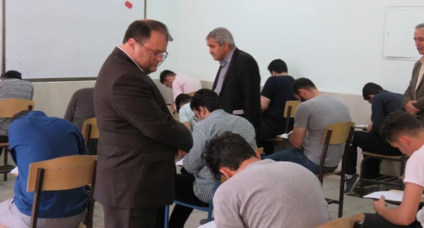 بازدید از روند برگزاری امتحانات در پردیس های آذربایجان شرقی