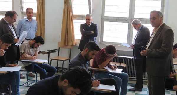 بازدید از روند برگزاری امتحانات در پردیس های آذربایجان شرقی