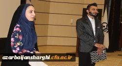 جشن دانش آموختگی دانشجو معلمان ورودی94 دانشگاه فرهنگیان آذربایجان شرقی