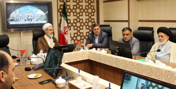 دیدار مدیر امور پردیس های دانشگاه فرهنگیان آذربایجان شرقیبا مراجع عظام در قم