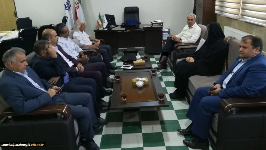 بازدید اعضای شورای عمران دانشگاه فرهنگیان از پردیس های استان آذربایجان شرقی