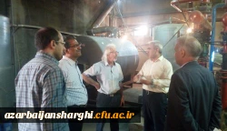 بازدید اعضای شورای عمران دانشگاه فرهنگیان از پردیس های استان آذربایجان شرقی