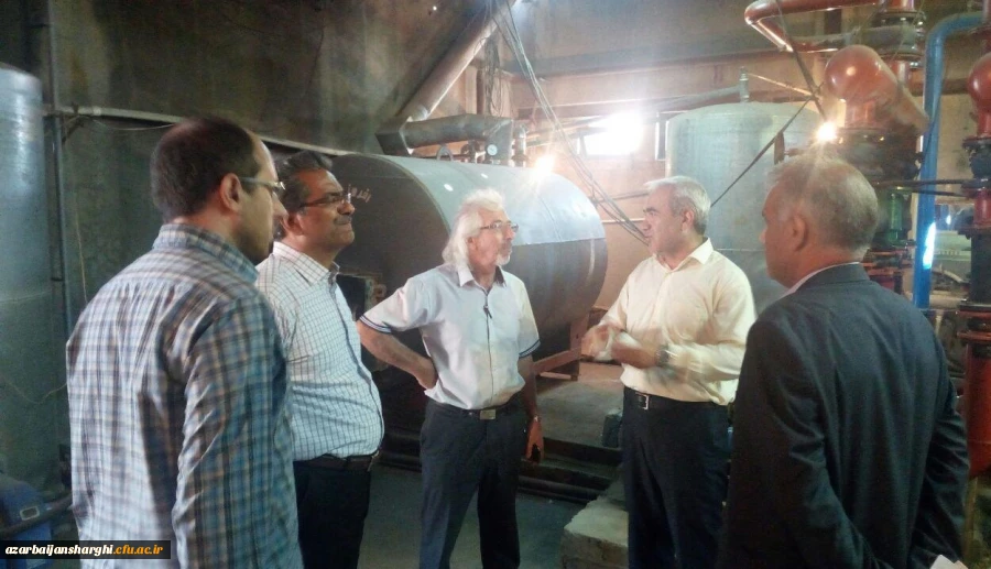 بازدید اعضای شورای عمران دانشگاه فرهنگیان از پردیس های استان آذربایجان شرقی
