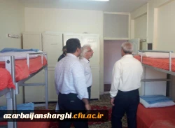 بازدید اعضای شورای عمران دانشگاه فرهنگیان از پردیس های استان آذربایجان شرقی