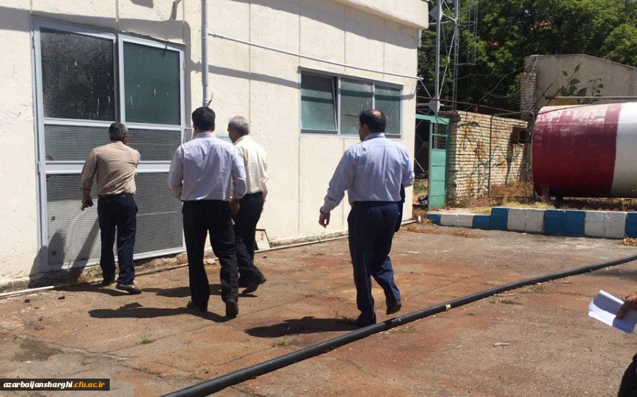 بازدید اعضای شورای عمران دانشگاه فرهنگیان از پردیس های استان آذربایجان شرقی