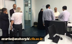 بازدید اعضای شورای عمران دانشگاه فرهنگیان از پردیس های استان آذربایجان شرقی