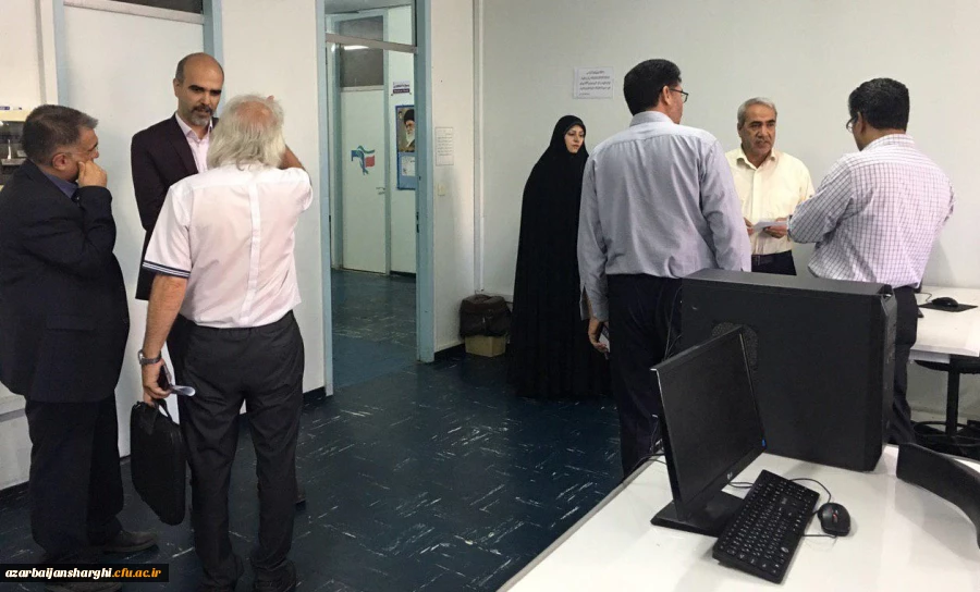 بازدید اعضای شورای عمران دانشگاه فرهنگیان از پردیس های استان آذربایجان شرقی
