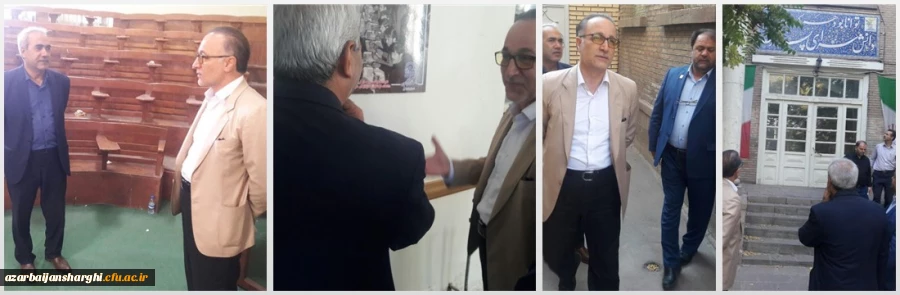 بازدید از ساختمان تاریخی دانشسرای پسران تبریز