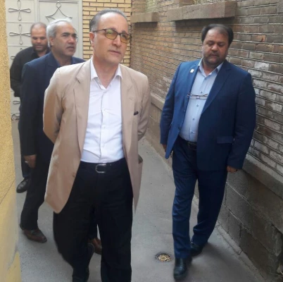 بازدید از ساختمان تاریخی دانشسرای پسران تبریز