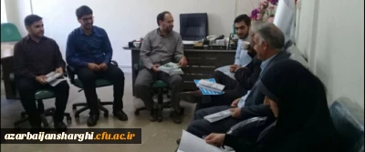 بازدید مسئولین محترم دانشگاه فرهنگیان استان از پایگاه مشاوره ی انتخاب رشته بسیج دانشجویی دانشگاه فرهنگیان آذربایجان شرقی