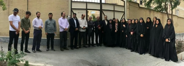 بدرقه تیم خواهران بسیج دانشجویی اعزامی به اردوهای جهادی