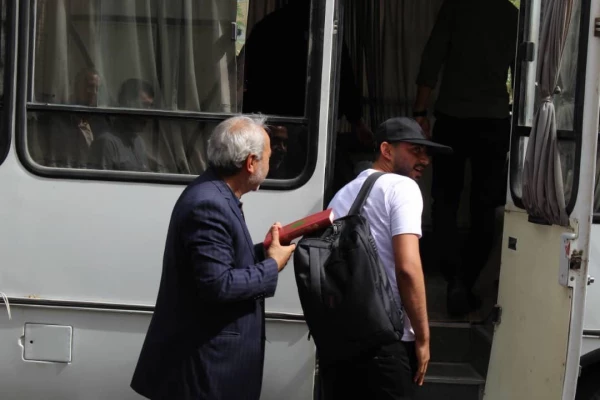 بدرقه تیم خواهران بسیج دانشجویی اعزامی به اردوهای جهادی