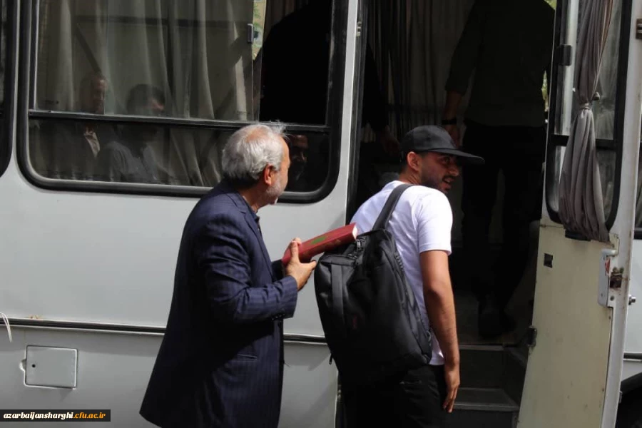 بدرقه تیم خواهران بسیج دانشجویی اعزامی به اردوهای جهادی