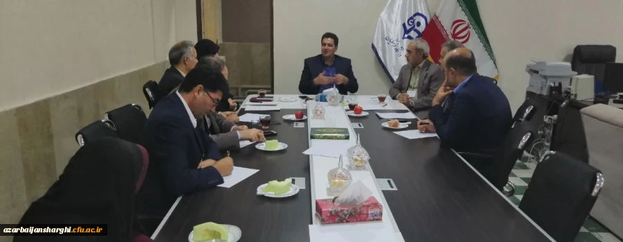 جلسه معاونت آموزشی و تحصیلات تکمیلی دانشگاه فرهنگیان با هیئت رئیسه استانی  2