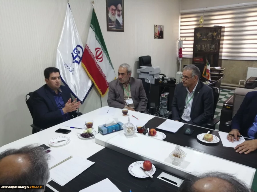 جلسه معاونت آموزشی و تحصیلات تکمیلی دانشگاه فرهنگیان با هیئت رئیسه استانی  2