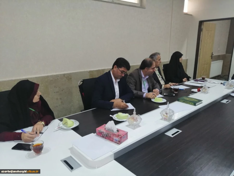 جلسه معاونت آموزشی و تحصیلات تکمیلی دانشگاه فرهنگیان با هیئت رئیسه استانی  3