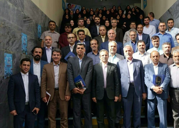 تجلیل از دانشگاه فرهنگیان آذربایجان شرقی به عنوان رتبه برتر نمایشگاه نکوداشت یکصد سالگی تربیت معلم