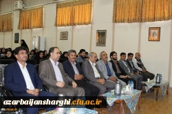 مراسم آیین استقبال از نو دانشجو معلمان پردیس فاطمه الزهرا(س) تبریز 2