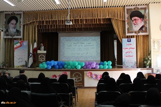 مراسم آیین استقبال از نو دانشجو معلمان پردیس فاطمه الزهرا(س) تبریز 11