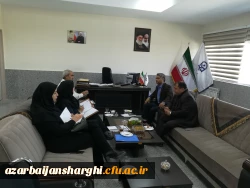 تفاهم نامه همکاری دانشگاه فرهنگیان استان  با گروه بهبود تغذیه جامعه مرکز بهداشت استان آذربایجان شرقی 2
